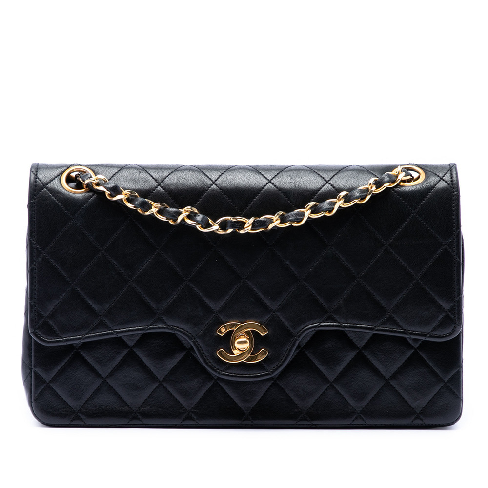 Pre-Loved Chanel Medium CC Quilted Lambskin Double Flap